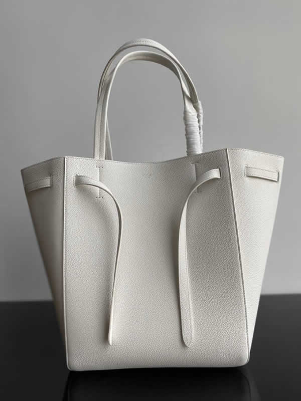 Replica Fashion Celine Cheap Cabags Phantom White Handbags High Quality